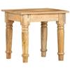 VIDAXL - Tavolino Di Servizio 43x43x40 Cm Legno Massello Di Mango