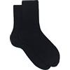 Gallo Calze corte nero tinta unita