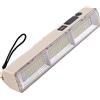 CREATESTAR Lampada da Lavoro 22CM, Torcia LED Ricaricabile Type-C Lampade di Ispezione con Base Magnetica e Gancio 5 Modalità Luce, Lampada da Officina per Riparazione Auto Campeggio Emergenza