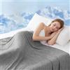 WOLTU Coperta Estiva, Coperta Refrigerante Fibra Superfine 220x240cm Grigio