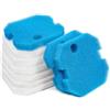 LTWHOME Ricambio spugna filtro per Eheim 2616220 Professional 2222/2324 e Experience 150/250/250T(Fine x 6 + Grossolano x 3)