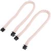 NOPEILVI 2 Pezzi Classic Rope Hand Hand Honey Sostituzione per Accessori per Sacchetti di Tela OBAG Manici da Donna Kaki Scuro o Borse, o Accessori per Sacchetti, o Manici Lunghi, Manici di riserva,