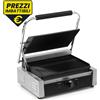 Piastra per panini in ghisa - rigata/rigata - 2200 W