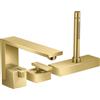 Axor Edge rubinetto per vasca e doccia bordo vasca oro 46431990