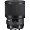 Sigma HSM ART Obiettivo 85 mm-F/1.4-AF a DG HSM, Attacco Canon, Nero