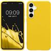 kwmobile Custodia Compatibile con Samsung Galaxy A55 5G Cover - Back Case per Smartphone in Silicone TPU - Protezione Gommata - giallo radiante