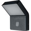 Ledvance Endura Style Applique da Esterno Wallwide con Sensore 12W Grigio Scuro