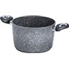 Aeternum, Madame Petravera 3.0, Pentola Antiaderente, Ideale per Induzione, Diametro 20 cm, Full Induction, Grigio
