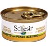 Schesir Gatto Lattina In Brodo Di Pesce Adulto Tonnetto & Pesce Azzurro 70 Gr