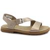 Timberland 0A2R2T Gold Metallic Oro Scarpe Donna Sandali Fibbia Pelle Calista bay 39.5
