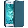kwmobile Custodia Compatibile con Apple iPhone 6 / 6S Cover - Back Case per Smartphone in Silicone TPU - Protezione Gommata - petrolio matt