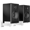 suptek 2 Supporto a Parete per Altoparlanti, Supporto Universale per Altoparlanti per Bose/Edifier/Hivi/JBL/Sony, Capacità di Carico fino a 25kg, Inclinabile su e giù & Rotazione - SPM201LW (Bianco)