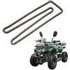 Tbest Catena 25H,25H 158 Collegamenti in Acciaio Inox per Scooter da 47cc 49cc Pocket Bike Mini Quad ATV
