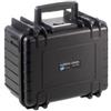 B&W outdoor.cases B&W outdoorcases tipo 2000 zwart + plukschuim