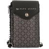 Pepe Jeans Bethany Portafogli e portamonete in similpelle, nero, verde, diverse misure, Nero, taglia unica, Borsa a tracolla mobile