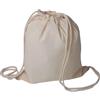 Zaino a sacca in cotone 130 g/m² Bolsa Natural 43 x 33 cm personalizzate o neutre