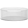 Myqqhbs Alzata per Torta in Acrilico Trasparente, Scatola per Torta Riempibile, Espositore per Torta Rotonda con Coperchio, Scatola Centrotavola Decorativa per Matrimonio A