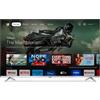 Sharp Smart TV Televisore Sharp 55" 4K Ultra HD QLED HDR Google TV Android DVB-T2 Wifi