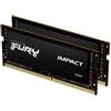 Kingston Technology FURY 64GB 3200MT/s DDR4 CL20 SODIMM (Kit of 2) Impact