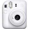 FUJIFILM INSTAX MINI 12 WHITE CLAY- GARANZIA UFFICIALE FUJIFILM ITALIA