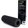 BLACKROLL® SLIM fascia roller - l'originale (durezza media) - il sottile rullo automassaggiante per la fascia in nero