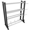 DIAMOND FITNESS Rastrelliera Modulabile a 2 Profili - Crea il tuo Rack Professionale da Palestra
