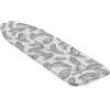 Leifheit Copriasse da stiro Perfect Steam, per superfici da stiro fino a max. 125 x 40 cm, per stazioni di vapore, distribuzione ideale del calore tramite perforazione, con fascia elastica, M