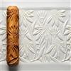 MKM Pottery Tools Rulli a mano grandi in legno per argilla (BHR-147 Fiordalisi)