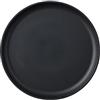 Mepal - Piatto Frutta Silueta - Lavabile in lavastoviglie e microonde - Piatti di plastica - Piatti da Cena - Servizio - 23 cm - Nordic black