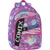 COMIX Ultra Bright - Zaino Scuola Pannello Scrittura Led Personalizzabile, 3 Ampi Scomparti, Tasca Frontale, Schienale e Fondo Termoformati, Spallacci Imbottiti e Regolabili, 32x43Hx23 cm, 31 L