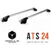 MODULA BARRE PORTATUTTO PER TUTTE LE AUTO SISTEMA UNIVERSALE CON RAIL CHIUSO 100KG MAX