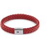 Tommy Hilfiger Bracciale Uomo TOMMY HILFIGER ROUND BRAIDED 2790329 Pelle Rosso