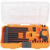 KLEIN TOOLS Proflex 33804 - Set di chiavi a cricchetto intercambiabili con impugnatura a T, zona di torsione, porta punte magnetico, SAE, metrico, TORX, 23 pezzi