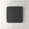 VILLEROY & BOCH Manufacture Rock Nero Piatto Portata Gourmet Quadrato 32,5cm