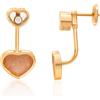CHOPARD Orecchini chopard happy hearts con diamanti