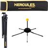 H Hercules Hercules Supporto per tromba, TravLite, set con leggio e custodia