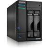 Asustor Server NAS Asustor LOCKERSTOR 2 Gen2 (AS6702T) Desktop Collegamento ethernet LAN Nero N5105 [AS6702T]