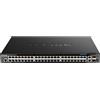 D-Link DGS-1520-52MP switch di rete Gestito L3 Gigabit Ethernet (10/100/1000) Supporto Power over (PoE) 1U Nero [DGS-1520-52MP]