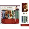 Pyramid International Harry Potter - Set di cancelleria da 11 pezzi, motivo: case di Hogwarts, prodotto ufficiale