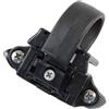 Amig - Fermaglio per Finestre Scorrevoli Mod. 6080 | 70 x 46 mm | Accessorio di Sicurezza per Chiusura a Pressione | Resistente per Correnti di Vento, Bambini o Introusi | Alluminio Nero