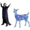 SCHLEICH 42683 Piton e Patronus, da 6 Anni, Wizarding World - Figura, 16 x 11 x 18 cm
