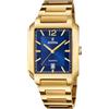 Festina Orologio Uomo F20678/3 On The Square cassa di Acciaio inossidabile 316l Oro cinturino in Acciaio inossidabile 316l Oro
