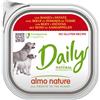 ALMO NATURE 1 x 300 g Almo Nature Daily Alimento Cibo Umido Patè per Cani Adulti Ricetta Senza Glutine con Manzo e Patate in Vaschetta