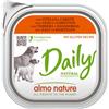 ALMO NATURE 1 x 300 g Almo Nature Daily Alimento Cibo Umido Patè per Cani Adulti Ricetta Senza Glutine con Vitello e Carote in Vaschetta