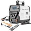 STAHLWERK Saldatrice ARC-200 ST digitale - saldatrice MMA/TIG, saldatrice elettrica manuale, inverter IGBT, 200 A, doppia scheda, raffreddamento intelligente e protezione da surriscaldamento