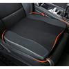 Lofty Aim Cuscino per sedile auto, comodo cuscino in memory foam per guida, sollievo da sciatica e lombare, cuscino per sedile auto, conducente, sedia da ufficio, sedia a rotelle (nero)