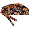 Cuffia chirurgica regolabile in cotone con fantasia Dragon Ball