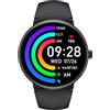 SMARTY2.0 SMARTY 2.0 Orologio digitale da uomo automatico con cinturino in silicone SW092A, Nero, Moderno