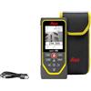 Leica DISTO X6 - metro laser robusto (classe di protezione IP65) con Bluetooth uso con app e fotocamera del mirino per misurazioni della distanza nelle condizioni più difficili (uso esterno e interno)