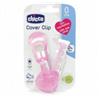 CHICCO (ARTSANA SPA) Chicco Clip Salvasucchietto Rosa 1 Pezzo